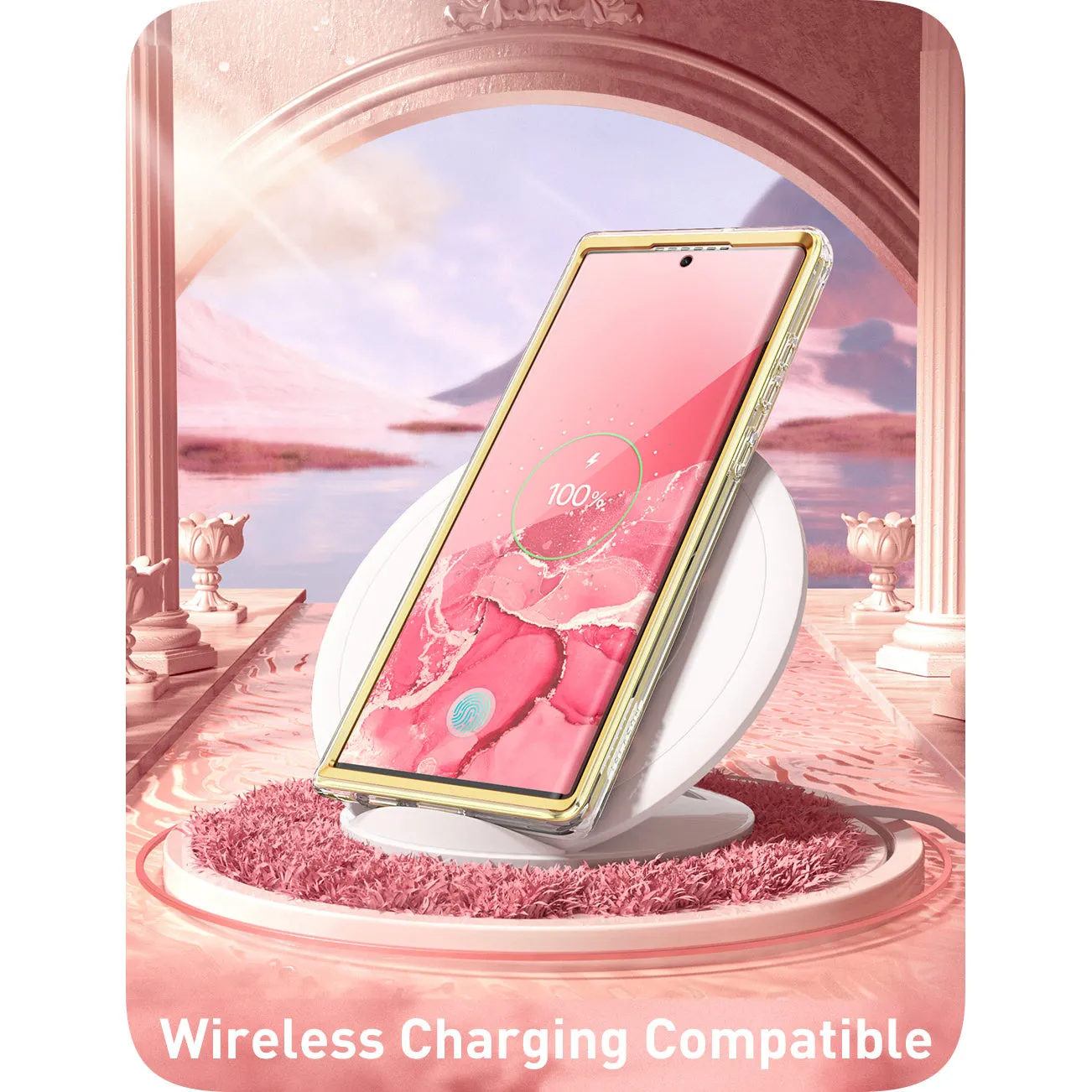 Galaxy S22 Ultra Cosmo Case(open box) - Red