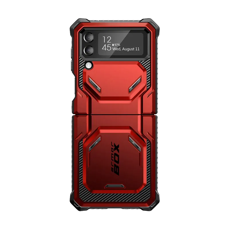 Galaxy Z Flip4 Armorbox(open box)- Metallic Red