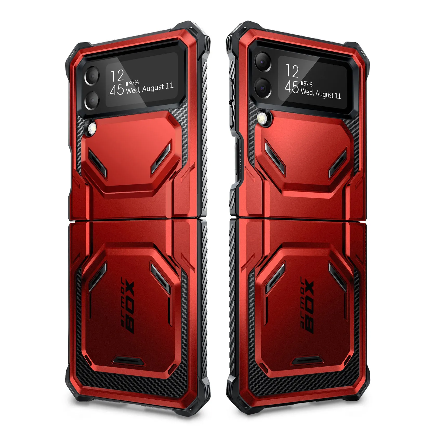 Galaxy Z Flip4 Armorbox(open box)- Metallic Red