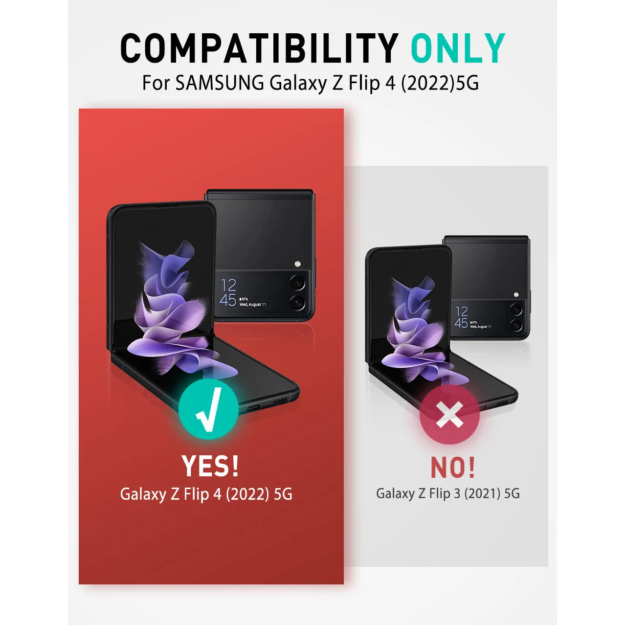 Galaxy Z Flip4 Armorbox(open box)- Metallic Red