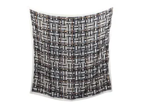 Hermès Bolduc Cashmere Silk Shawl 140cm