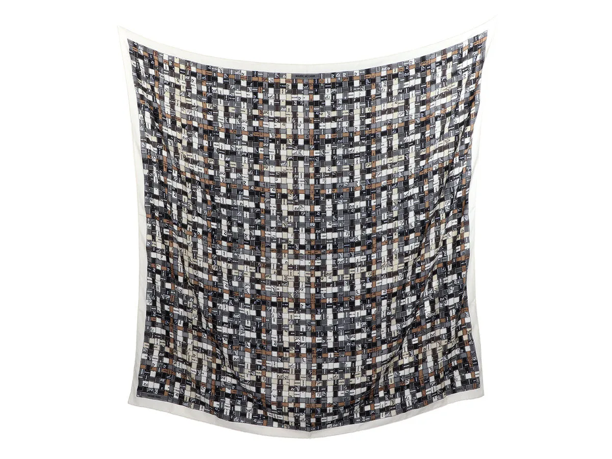 Hermès Bolduc Cashmere Silk Shawl 140cm