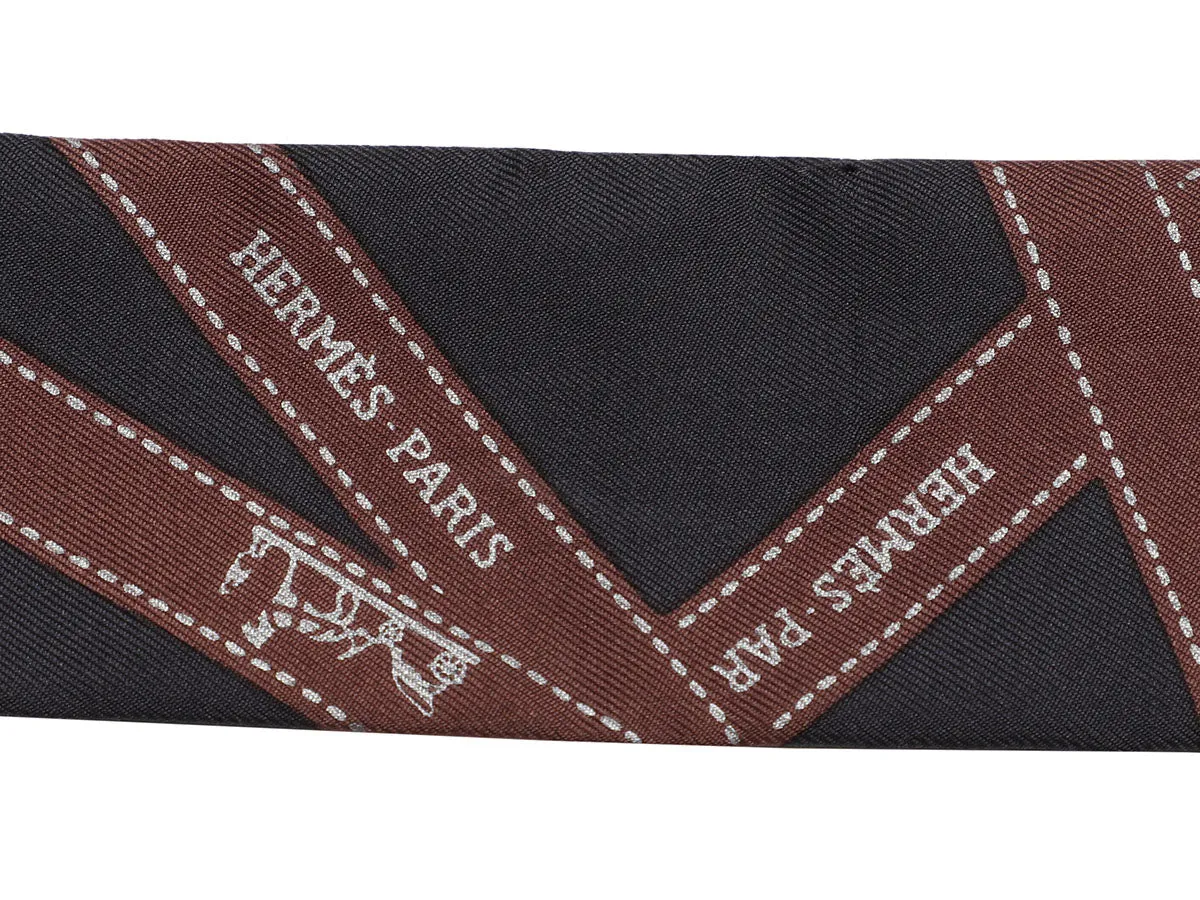 Hermès Bolduc Silk Twilly