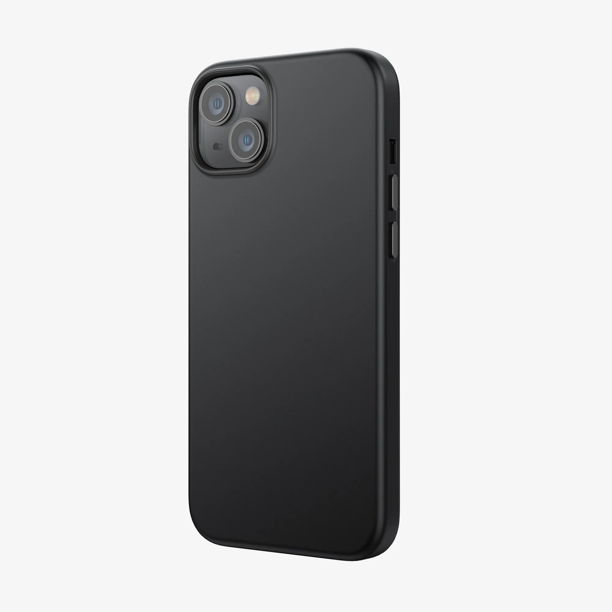 iPhone 15 Series Leather Phone Case TerraTact Series NAPA Leather - Midnight Black