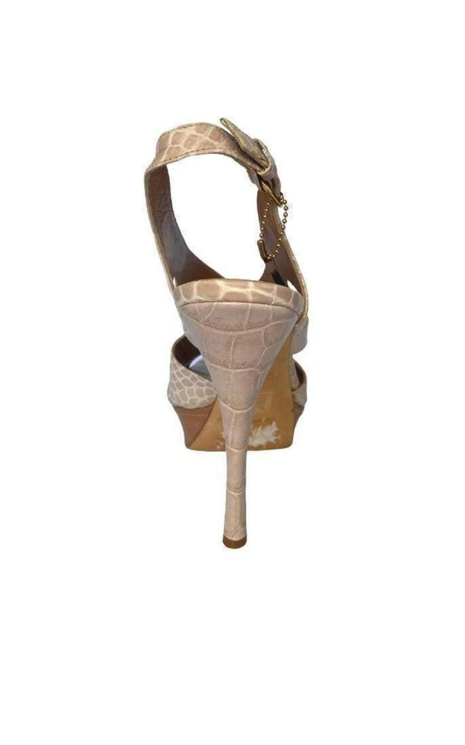 Leather Platform Sandal Shoes