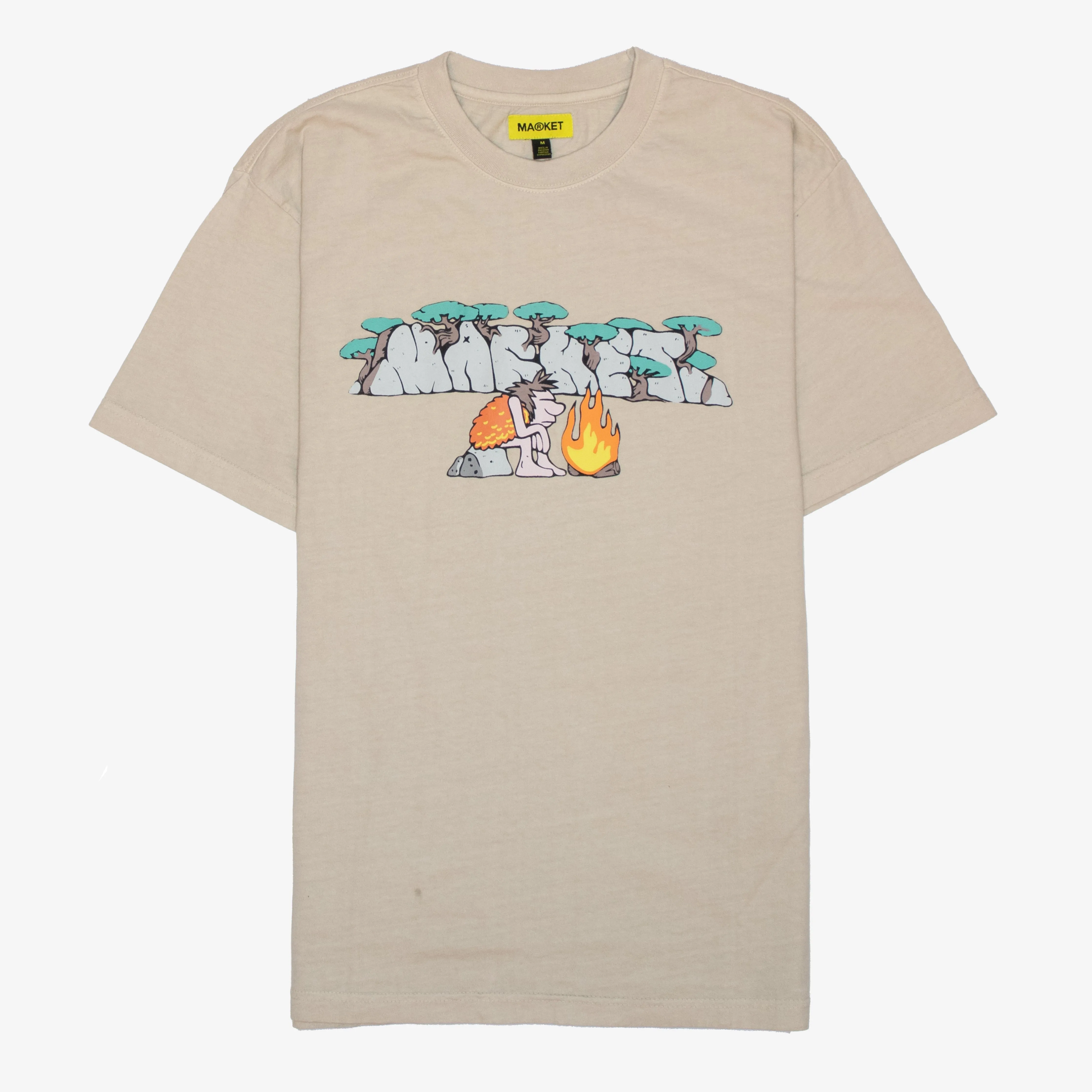 Market Neanderthal T-shirt Khaki