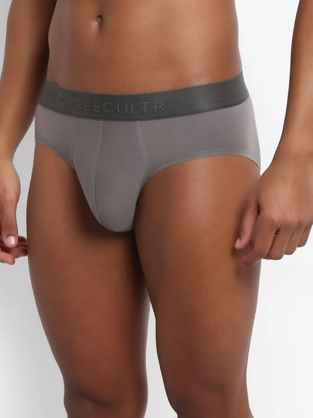 Men's Anti-Bacterial Micro Modal Brief in Solid Waistband (Pack of 1)