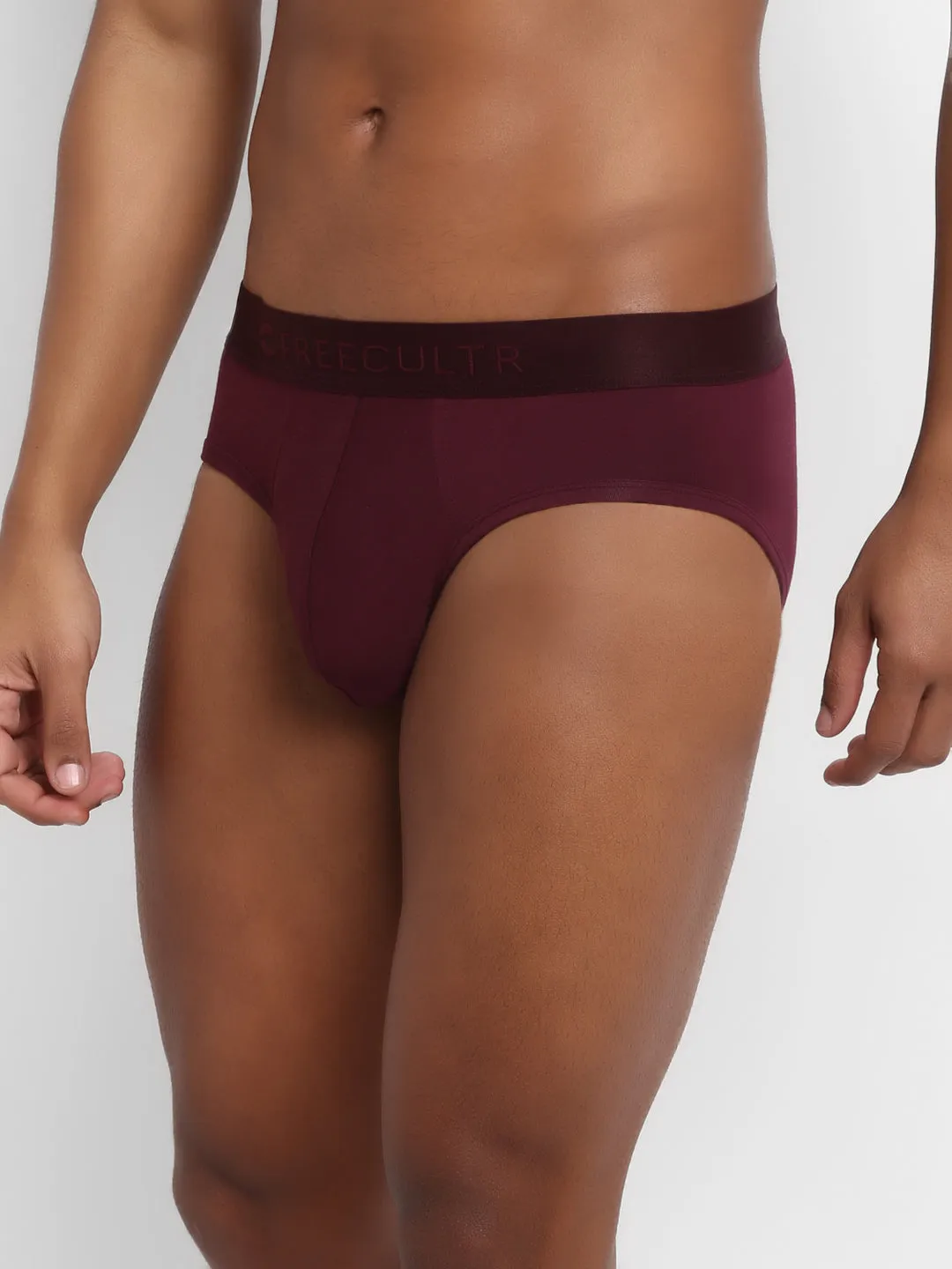 Men's Anti-Bacterial Micro Modal Brief in Solid Waistband (Pack of 1)