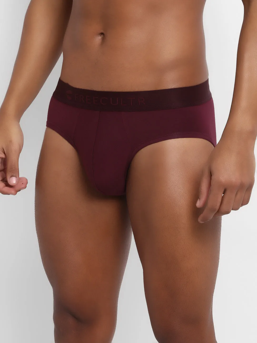 Men's Anti-Bacterial Micro Modal Brief in Solid Waistband (Pack of 1)