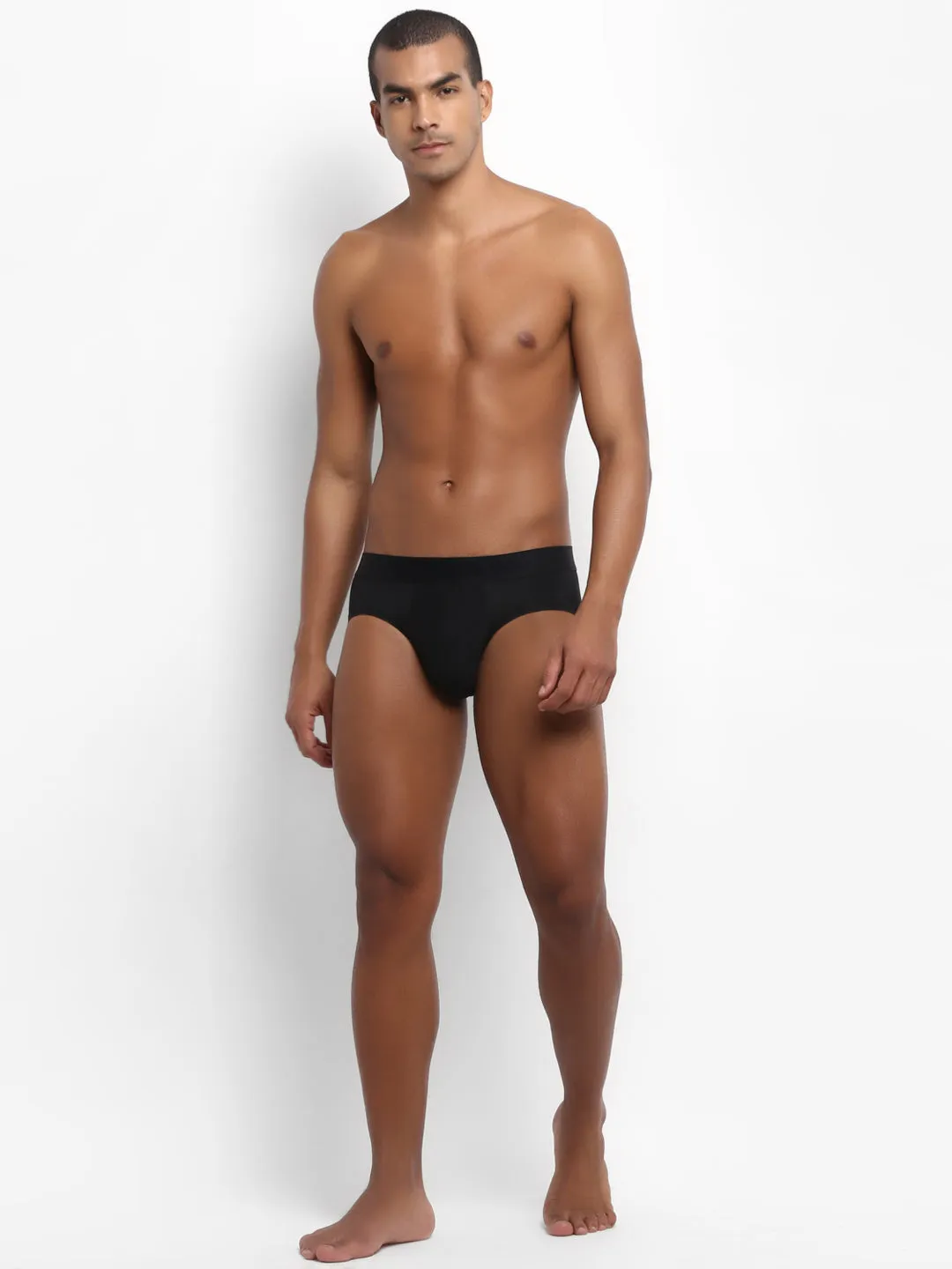 Men's Anti-Bacterial Micro Modal Brief in Solid Waistband (Pack of 1)