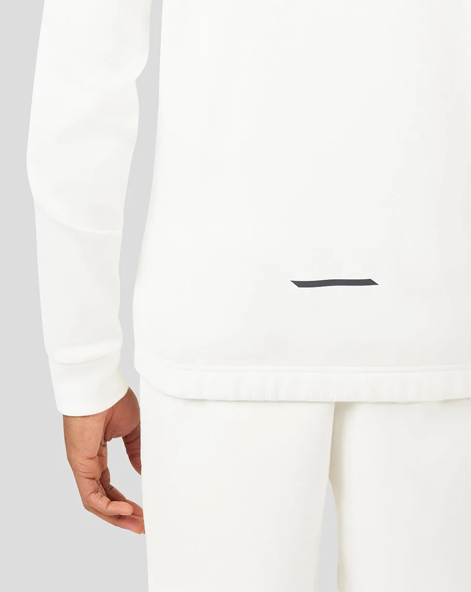 Men’s Long Sleeve Post-Training Tech Jersey Hoody - Ecru
