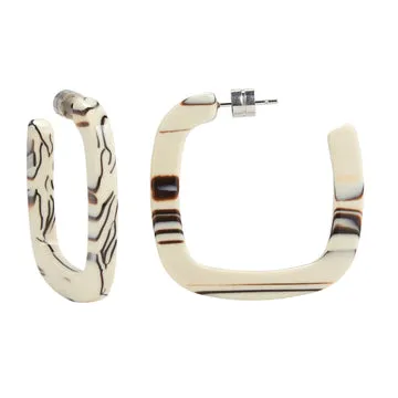 Midi Square Hoops