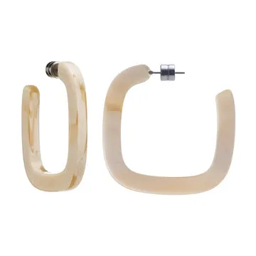 Midi Square Hoops