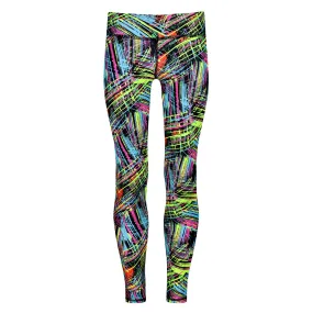 Neon Scratch Kids Leggings