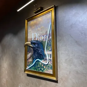 Noir Aigle Dior Neon Art