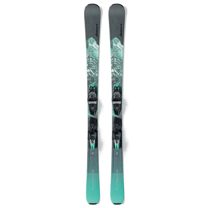 Nordica Wild Belle 84 DC   TP2 11 Skis - Women's 2024