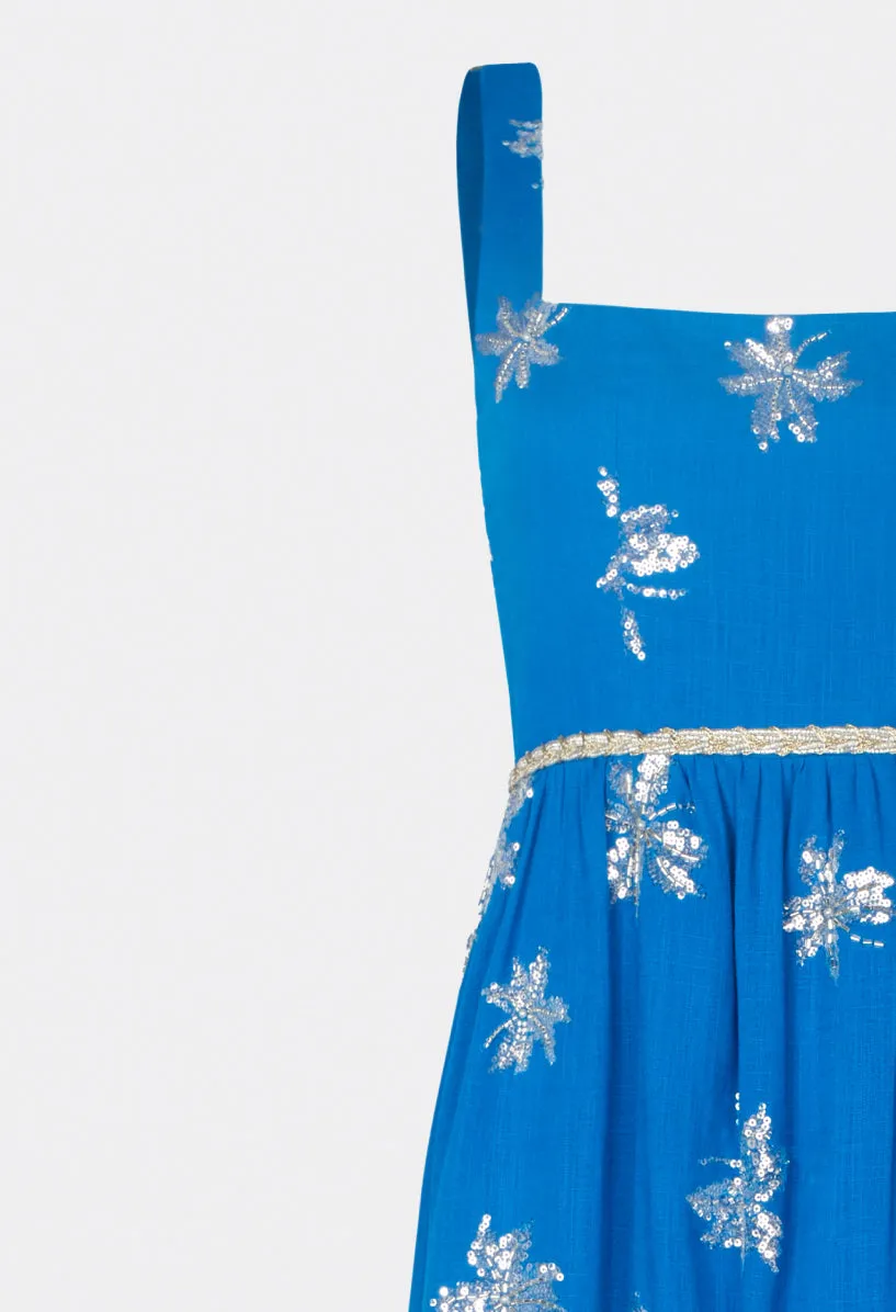 OLIVIA DRESS COBALT BLUE
