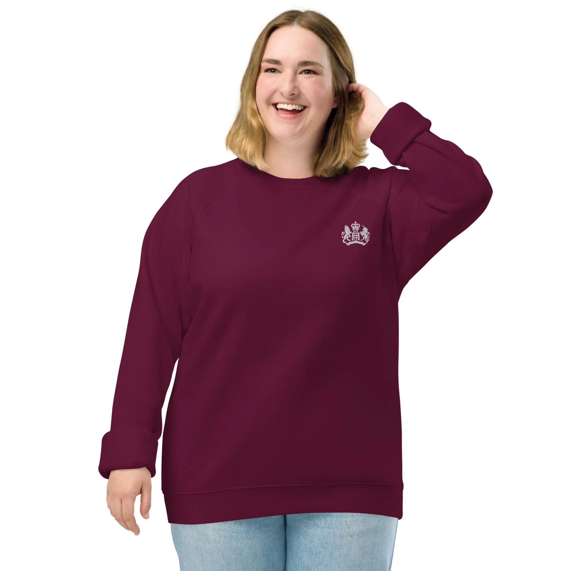 Organic Raglan Sweatshirt