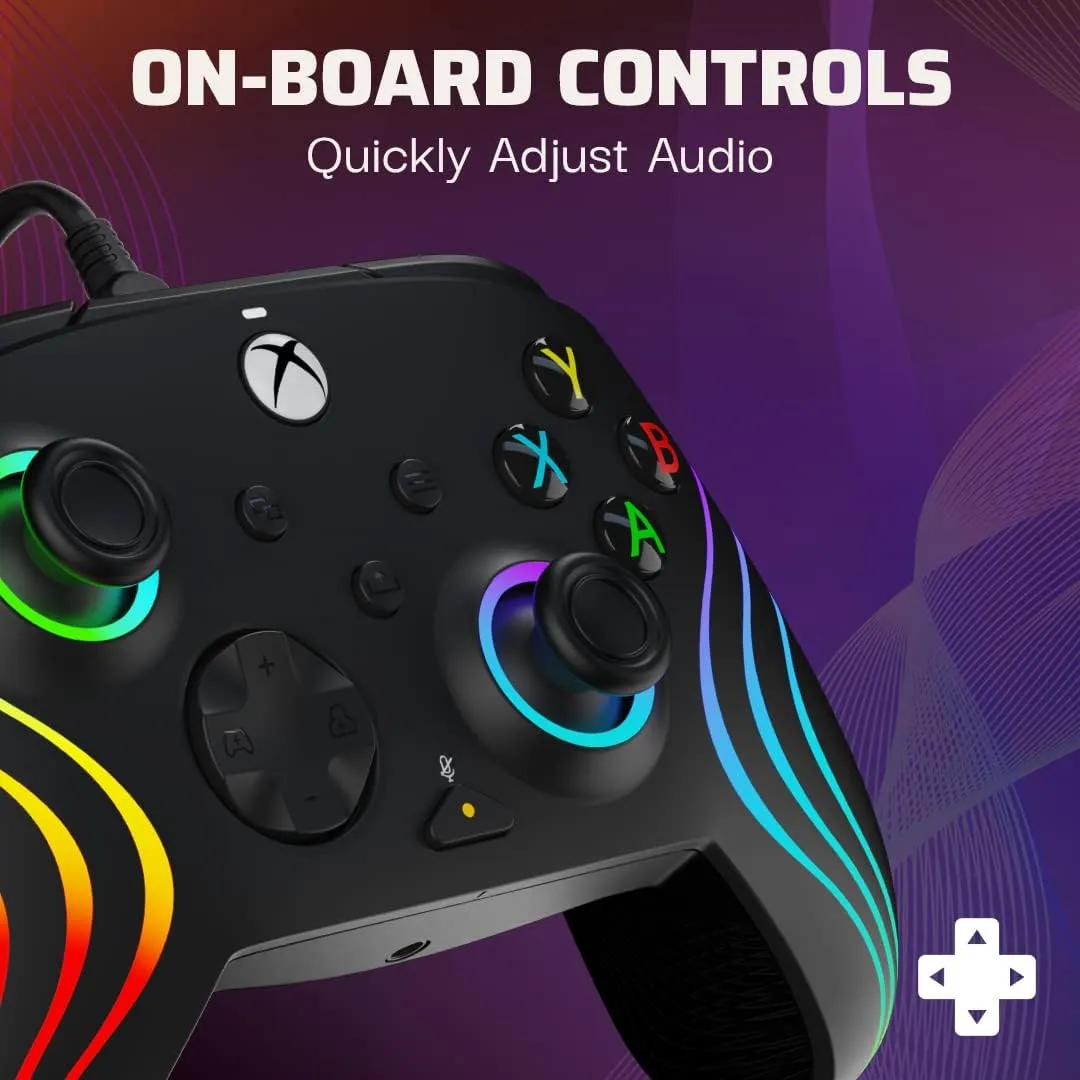 PDP Afterglow Wave Black Controller