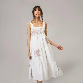 Shay Double Cotton Gauze Dress