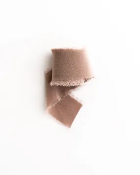Silk Classic Ribbon in Mushroom