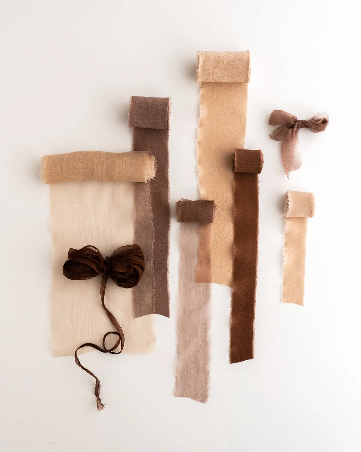 Silk Classic Ribbon in Mushroom