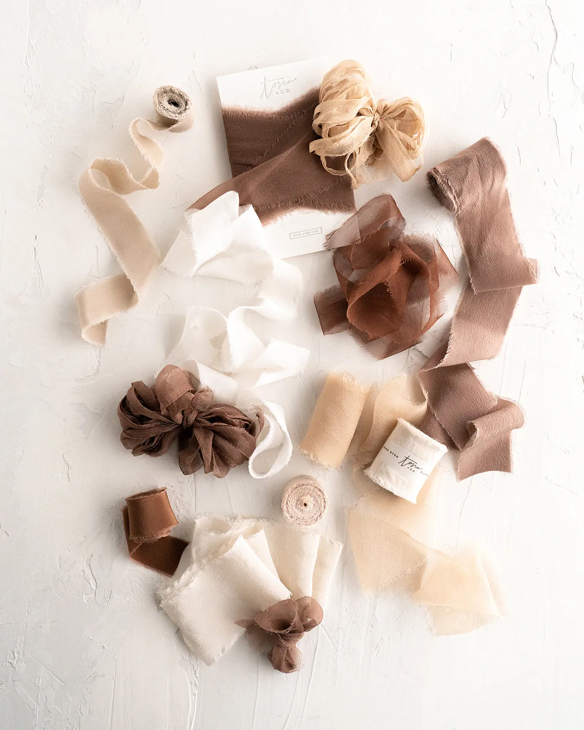 Silk Classic Ribbon in Mushroom