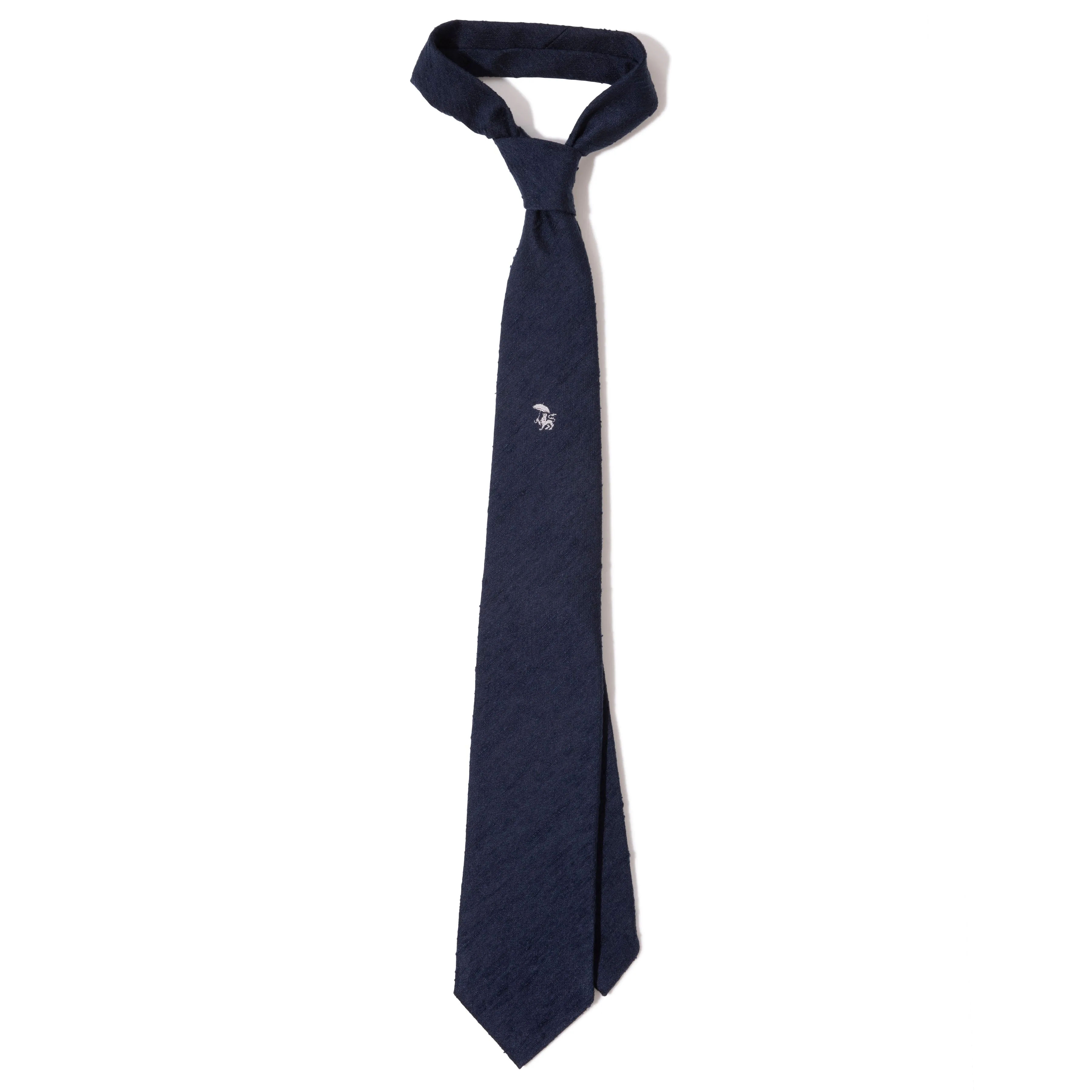 Silk Shantung 10th Anniversary Arthur Motif Tie