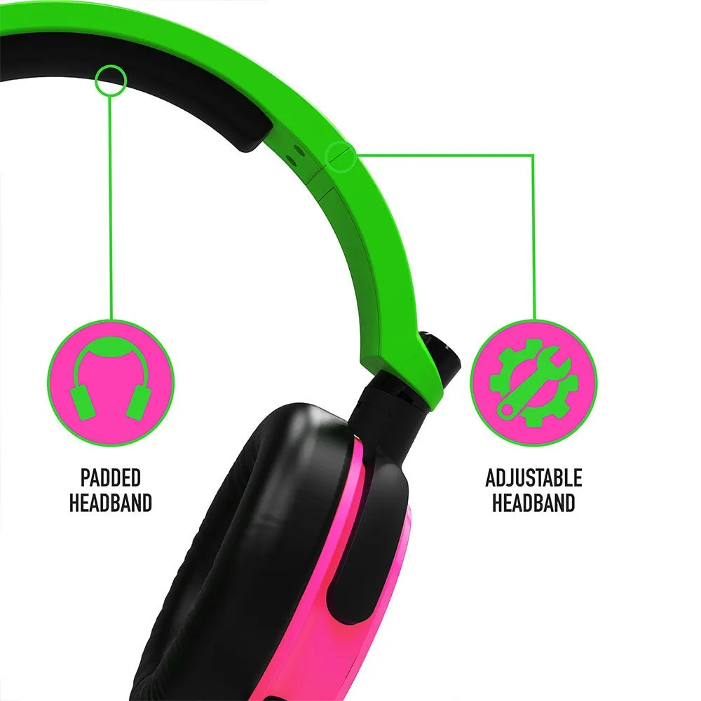 Stealth C6-100 - Neon Green & Pink