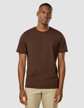 Supima T-Shirt Autograph Espresso