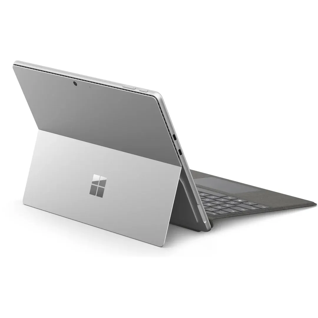 Surface Pro 10, 13" Tablet with Keyboard & Pen, Platinum, Intel Core Ultra 7 165U, Windows 11 Pro.
