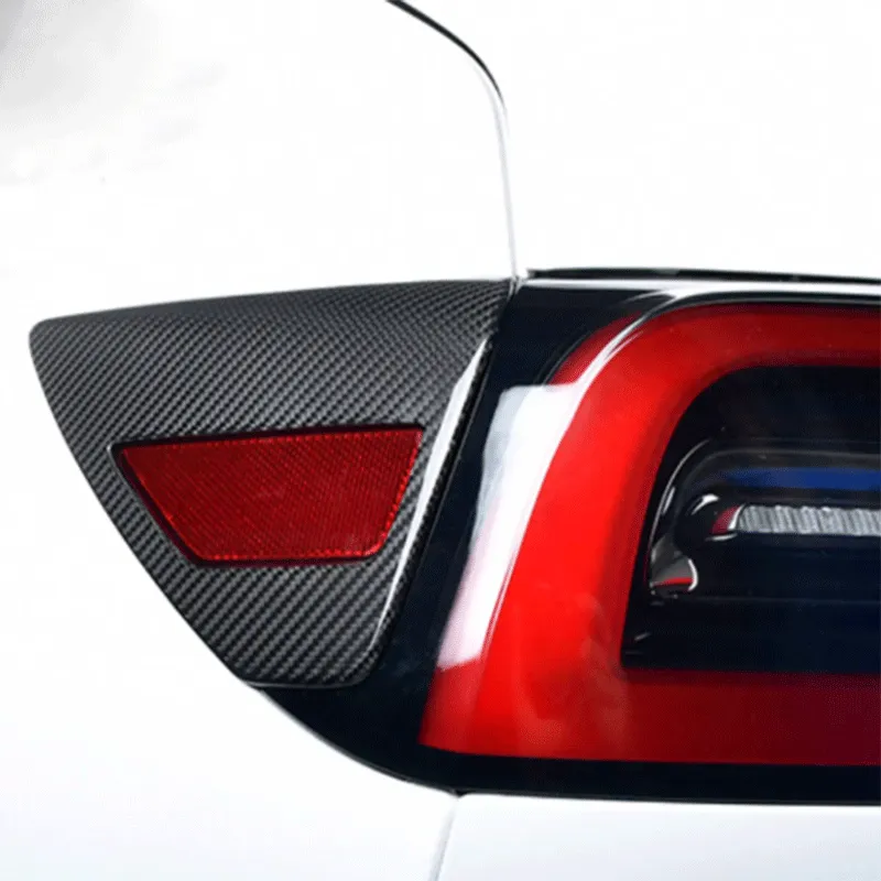 TAPTES® Tail Light Side Charging Port Decorative Covers for Model 3/Y, Set of 2