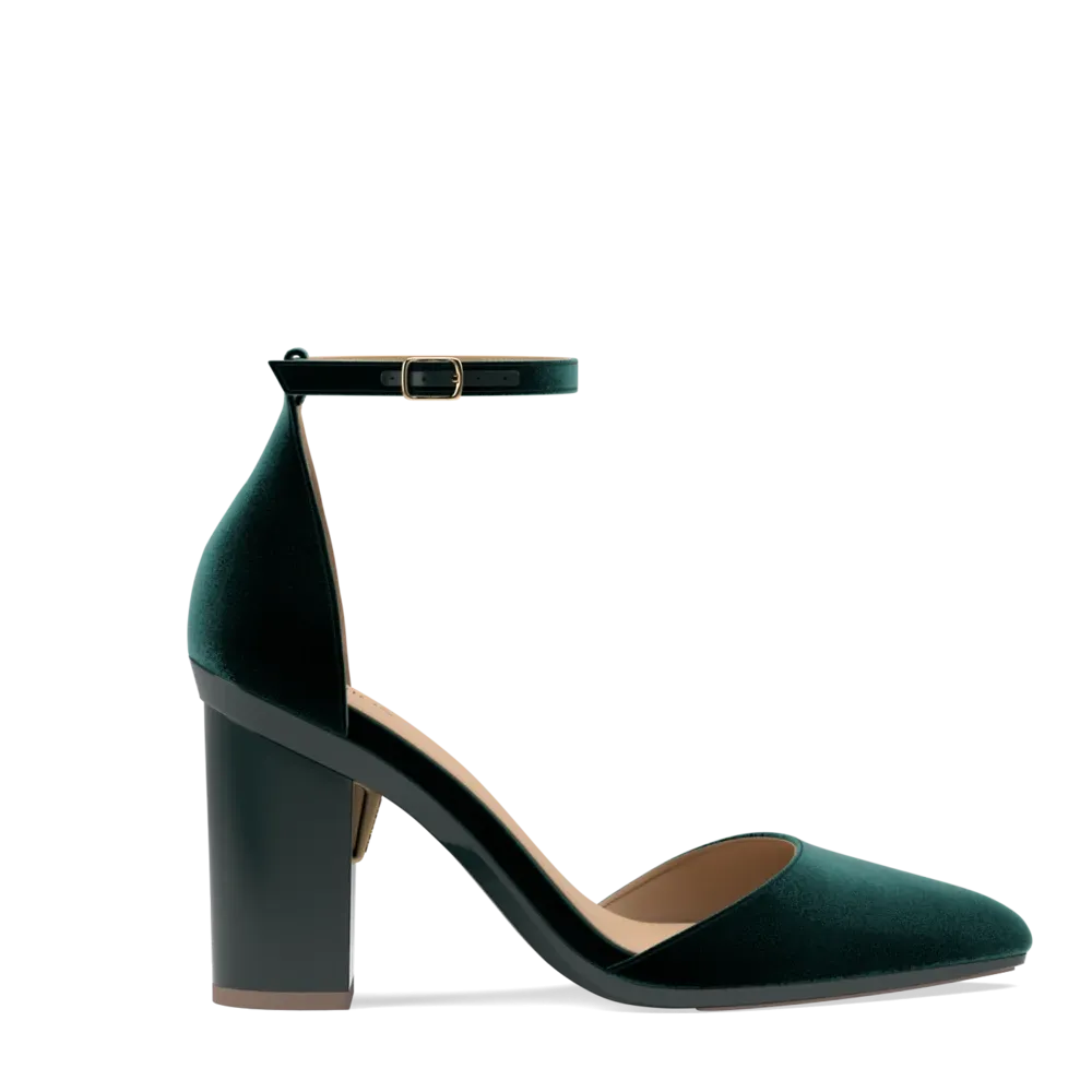 The D'Orsay - Forest Velvet 4 Block