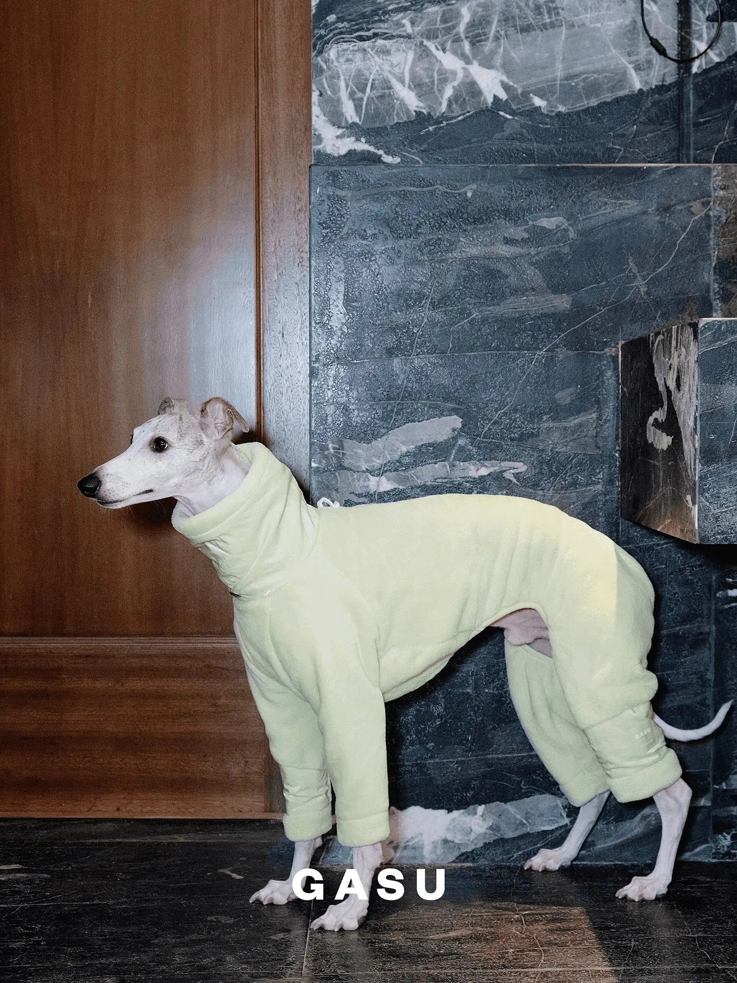 Ultra-Thick Antistatic Fleece Dog Jumpsuit