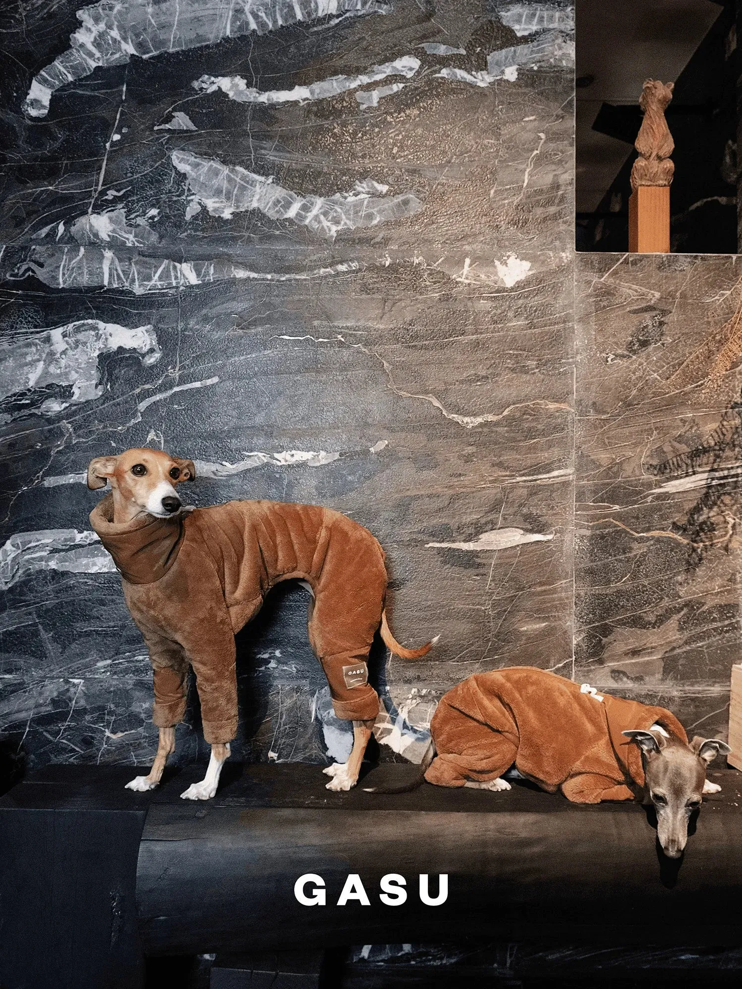 Ultra-Thick Antistatic Fleece Dog Jumpsuit