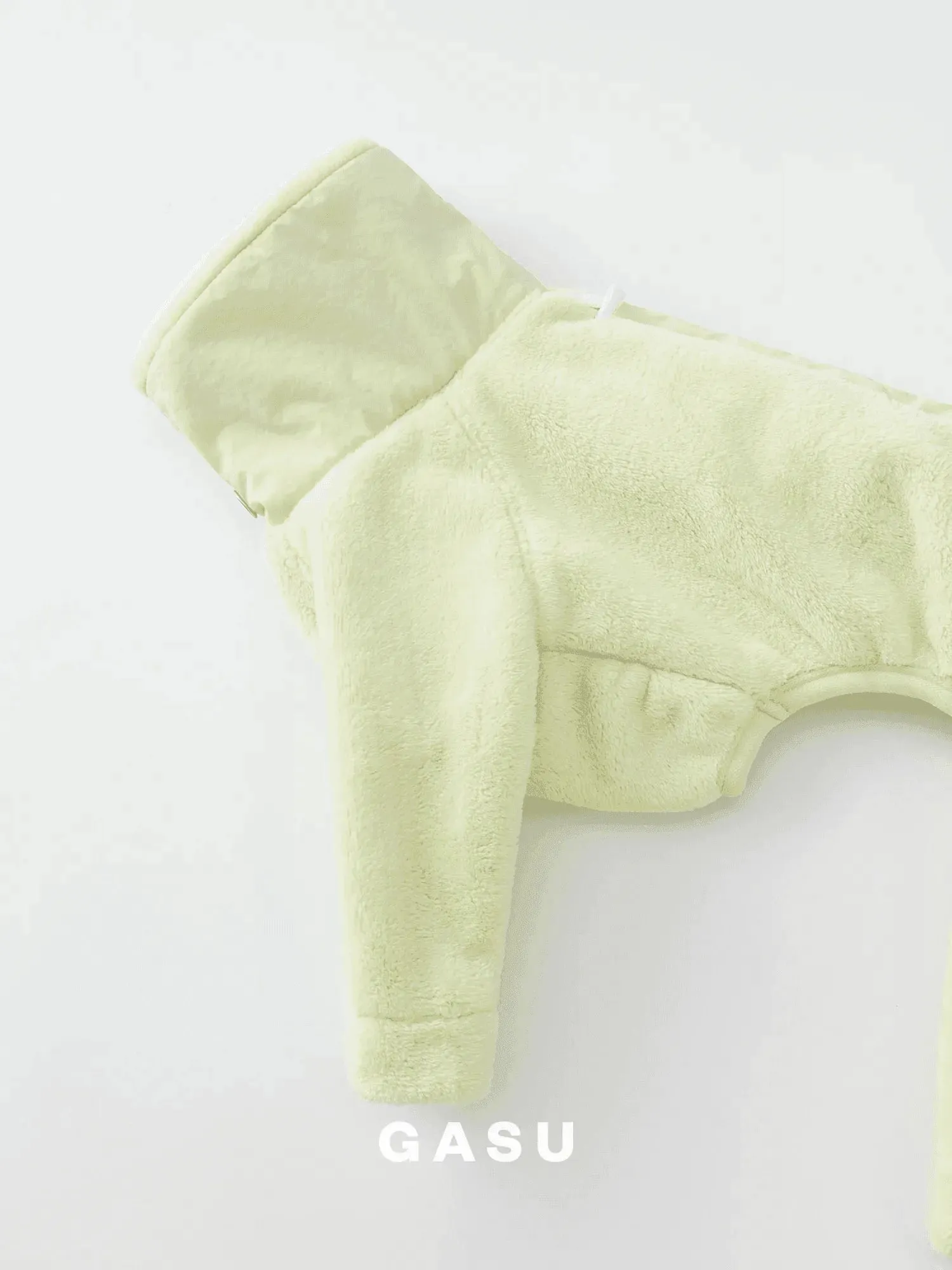 Ultra-Thick Antistatic Fleece Dog Jumpsuit