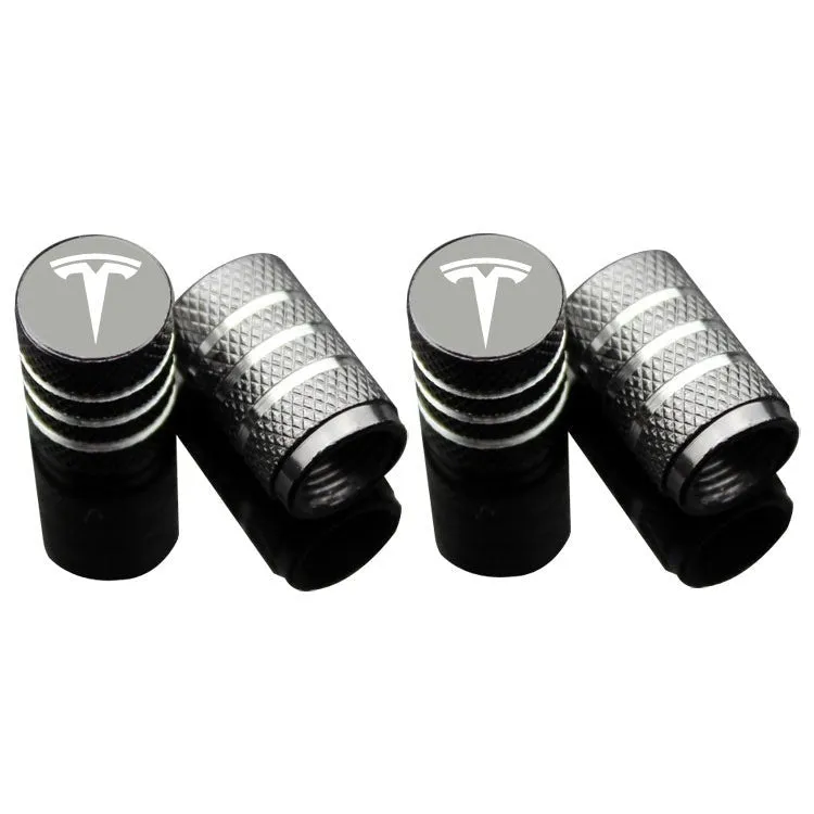 Valve Stem Caps 4 Pack Fit Suitable for Tesla 3/Y/S/X 2017-2023