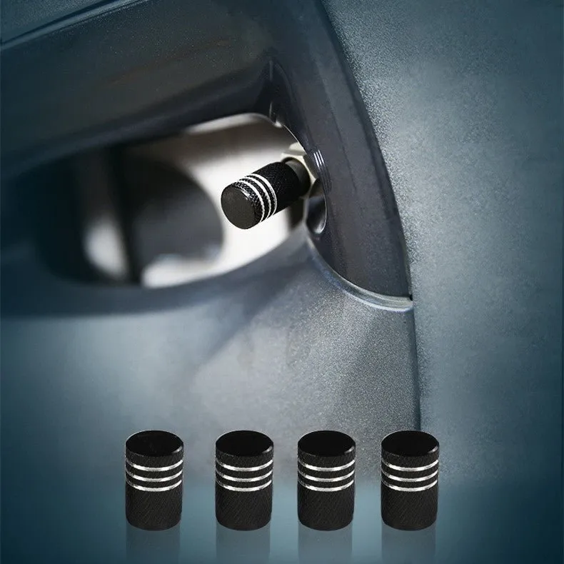 Valve Stem Caps 4 Pack Fit Suitable for Tesla 3/Y/S/X 2017-2023