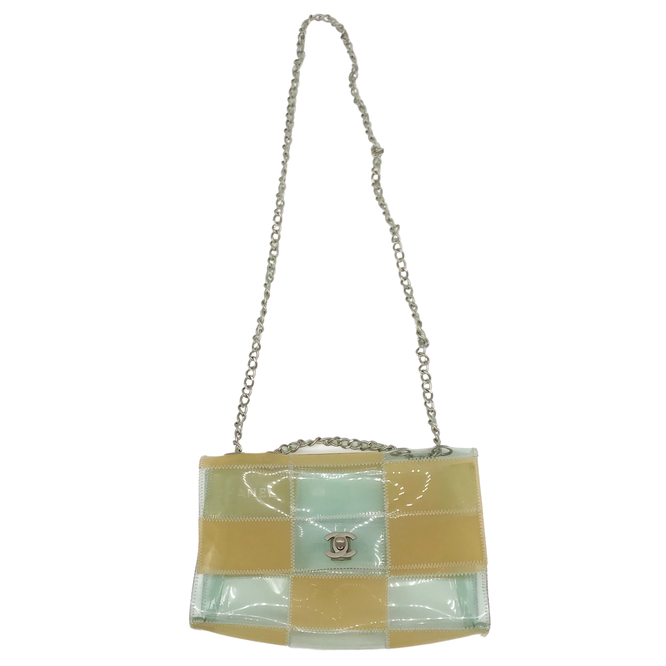 Vintage Chanel Vinyl Shoulder Bag (COLLECTIBLE)