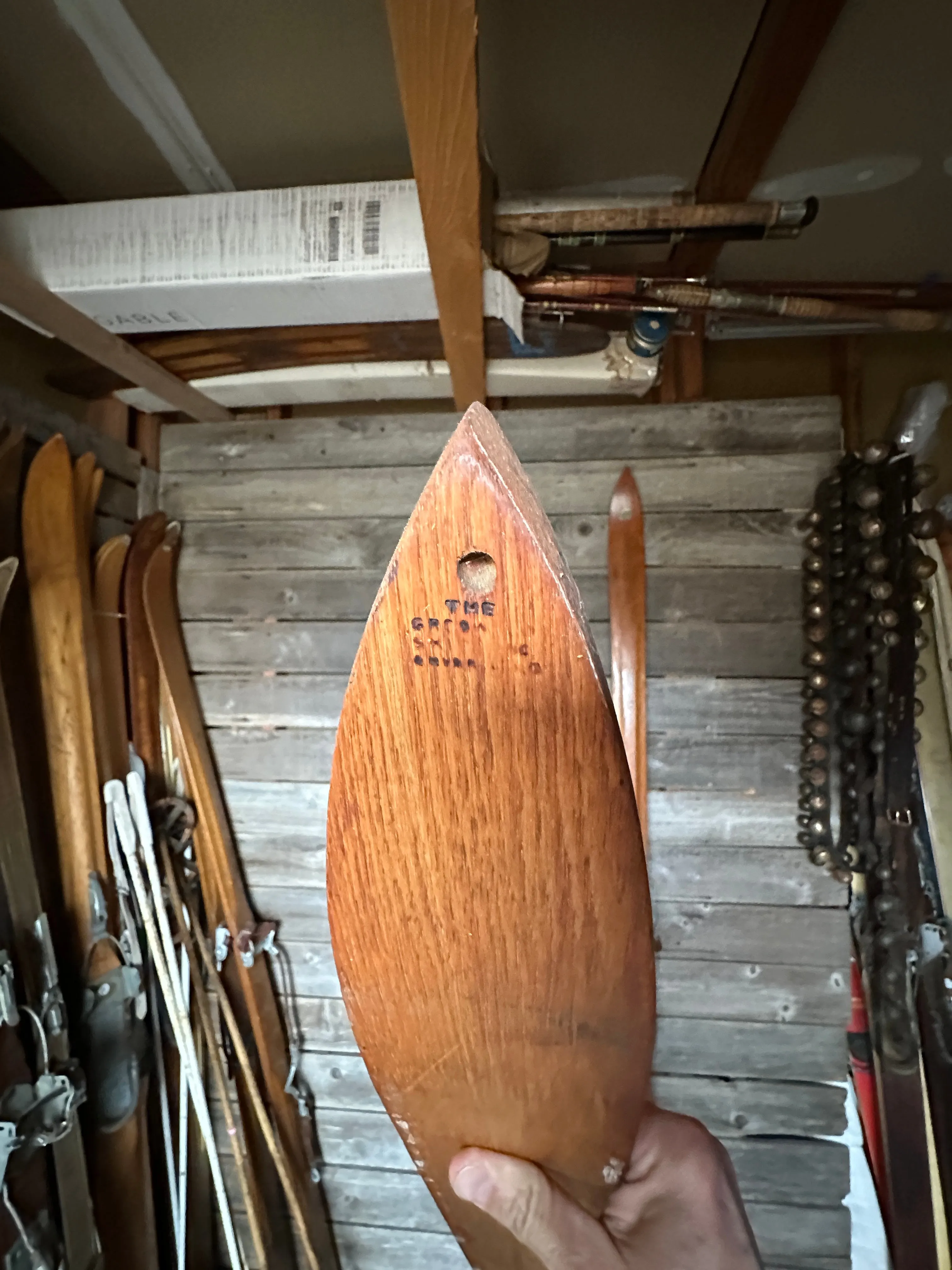 Vintage Groswold PIKES PEAK Skis - Denver, CO