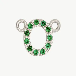 White Gold, Green Garnet Letter