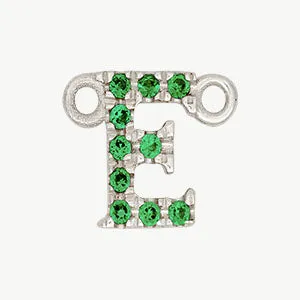 White Gold, Green Garnet Letter