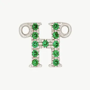 White Gold, Green Garnet Letter