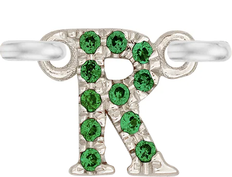 White Gold, Green Garnet Letter
