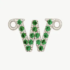 White Gold, Green Garnet Letter