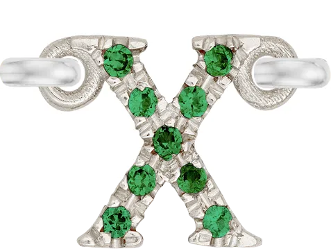 White Gold, Green Garnet Letter