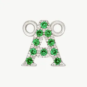White Gold, Green Garnet Letter