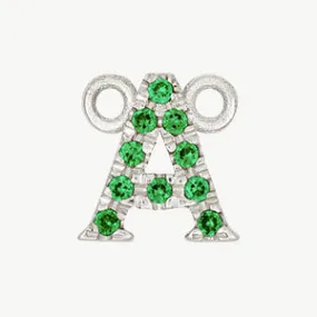 White Gold, Green Garnet Letter