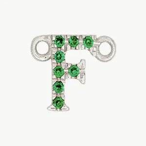 White Gold, Green Garnet Letter