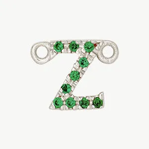 White Gold, Green Garnet Letter